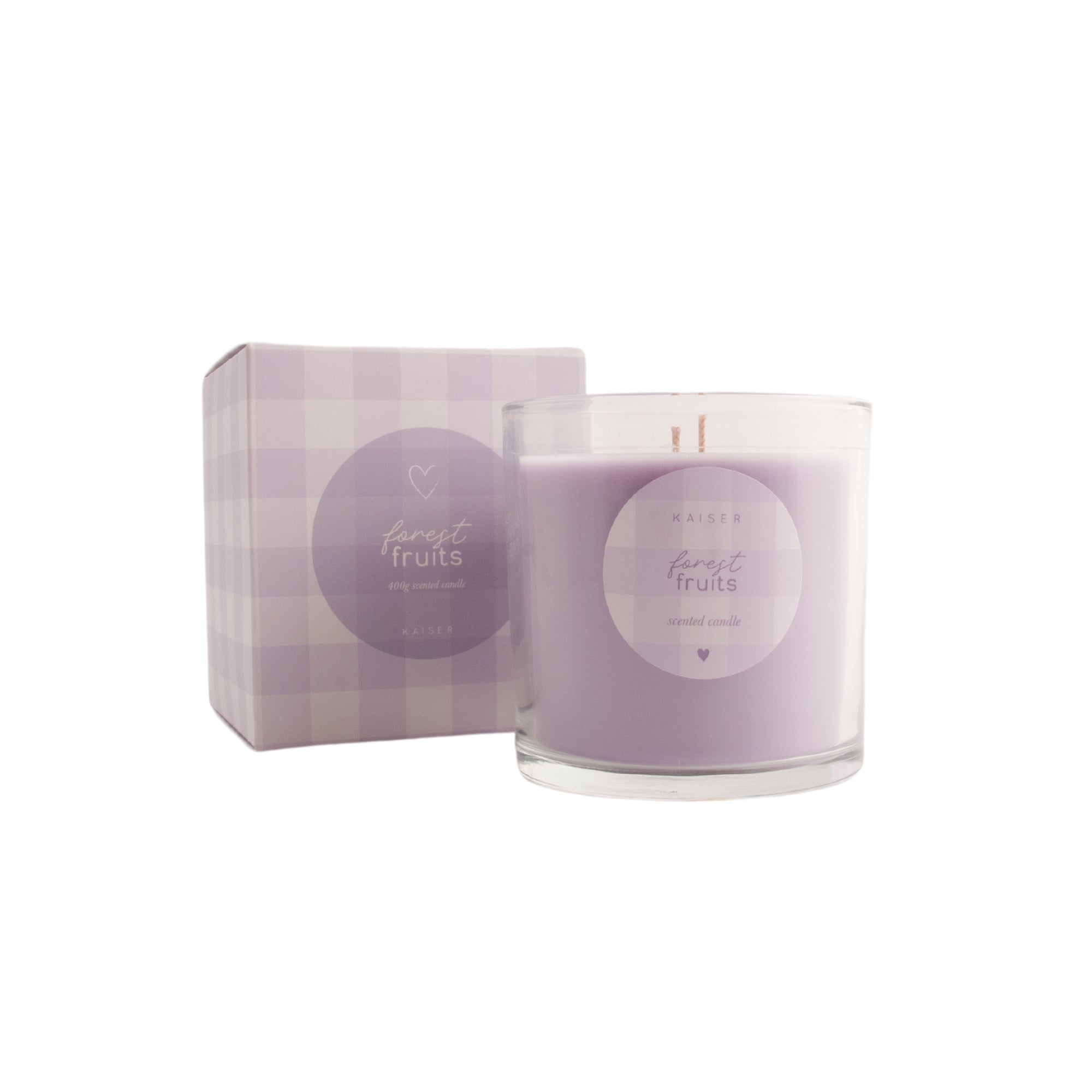 Sweethearts Large Candle - Forest Fruits